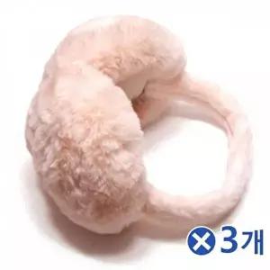 핑크 털 귀마개 3개 헤드셋 귀덮개 방한 디자인 귀도리-WFPPBBP
