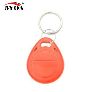 5YOA 50pcs EM4305 T5577 RFID 키 태그 125kHz 빈 재기록 가능 복사 맞춤형 액세스 제어 열쇠 고리 카드