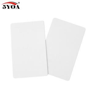 100pcs UID 카드 13.56MHz 블록 0 섹터 쓰기 가능 IC 복제 변경 스마트 Keyfobs 키 태그 1K S50 RFID 액세