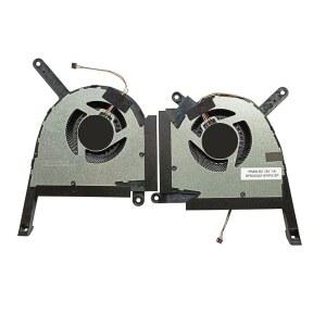 (1 PAIR) CPU GPU COOLING FANS FOR ASUS TUF GAMING (2022) FX507ZM SERIES | FX507ZM-ES74 FX507ZR FA507RM FA507RR FX707ZM FX707ZR RTX3060 3070 3070TI DC12V