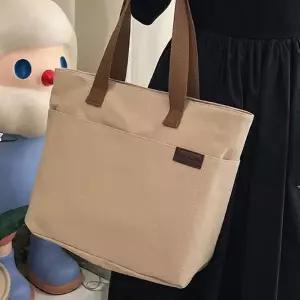 [라일리] Rly 여성 빅숄더백 쇼퍼백 캔버스백 데일리 숄더백 가