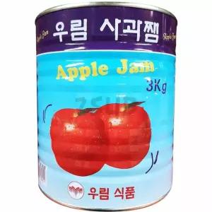 둘섭 사과잼 우림 3KG 와플사과잼 식빵잼 모닝빵잼 스콘잼