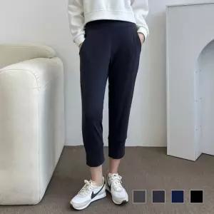 코디 세미 면바지 신상 여성바지 루즈핏 배기팬츠 면