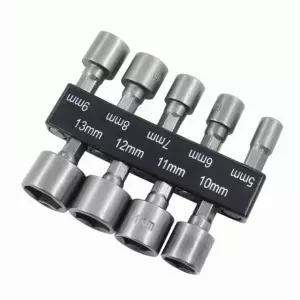 9종세트 육각복스 비트 드릴 임팩 5mm 13mm 소켓알 복스소켓 별비트소켓