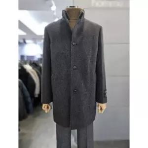 바쏘옴므 세이브존03 바쏘옴므 다크브라운 울  밍크에리FUR 구스 코트 WSATZ4CJ31A (43389373)