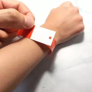 입장밴드 방수종이밴드 방수종이 입장밴드 입장팔찌 1세트10개 콘서트 워터파크 클럽