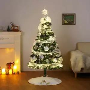 Tree 블랙엔젤 풀세트 풍성한 포함 트리 스카치 전구 Christmas 150cm트리 150cm
