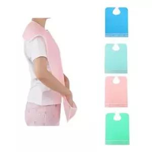 앞치마 키밍 방수 노인용 간병 턱받이 간병용품 80CM