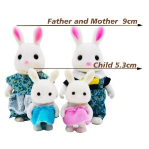 숲속 동물 가족 1_12 인형의 집 액세서리 Mini_yythk