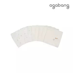 아가방 TC01 래 빗 손수건10P(O/WHITE) 01Q08510103 (44013057)