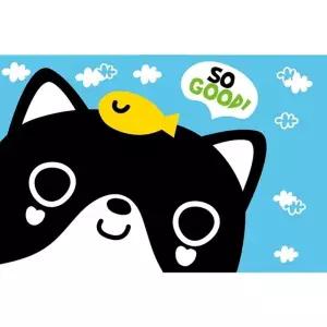 검은 고양이 보석십자수 이젤세트 15x20