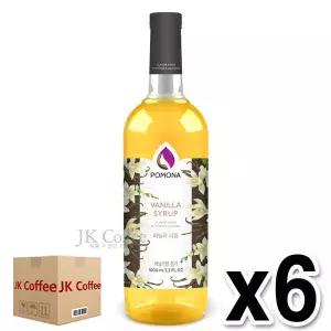 포모나 바닐라 시럽 1000ml 1박스 6개