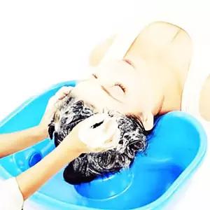 IKWFHC996 보조기 받침대 노약자 간이 침상 유아 간병 씻기 감기 머리 노인 장애 세발기 환자 샤워