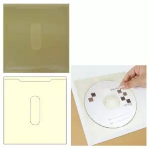 주머니형 포켓 DVD 라벨테이프 CD케이스 3