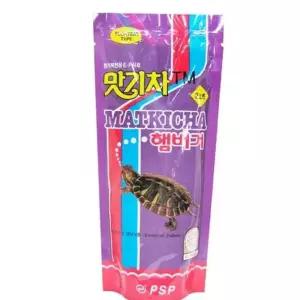 PSP 맛기차 햄버거 거북이 사료 1팩 160g