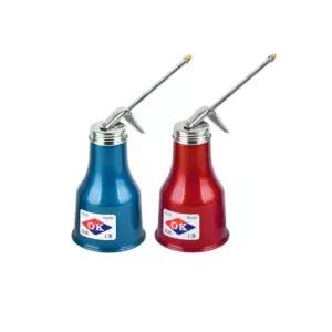 장비 유지보수 윤활 오일 주입 스큐류 캡 타입 파이프 135mm 400cc 오일펌프