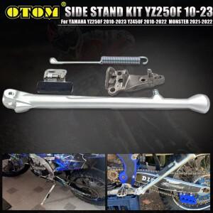 오토바이 야마하 킥 스탠드 사이드 스탠드 키트 주차 발판 수정 브래킷 YZ250F YZ450F 몬스터 핏 먼지 자전