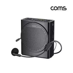 가이드앰프 (COMS) 블루투스 마이크 무선 앰프 스피커(블랙) v5.3