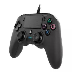 플레이스테이션 PS4 및 PC용 유선 컨트롤러 공식 라이선스 PlayStation - 게임패드 몰입형 진동 모터 통합