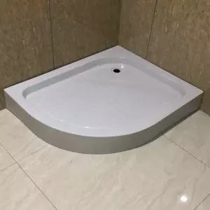 카라반 욕실 바닥 세면대 캠핑카 방수 배수판 정사각형 자작 요트 물빠짐 배수트랩포함 샤워부