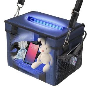 uvcoolplunge UV 소독제 박스 12L 휴대용 및 청소 기계 3단계 타이머 장난감 마스크 수건 열쇠 청소기 등