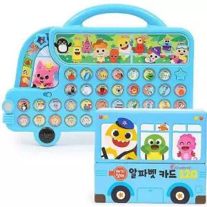 co 단어카드포함 버스 알파벳 핑크퐁 언어학습vwx534