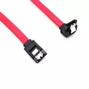 7핀 SATA 3.0 케이블 암암 포트 90도 직각 SSD 데이터 코어 링크
