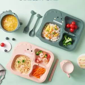 유아 아기 어린이 식판 식기 그릇 용기 세트
