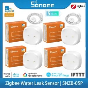 SONOFF SNZB-05P 소노프 누수 센서 SNZB 05P 5년 수명 IP67 방수 원격 제어 스마트홈 (스마트싱스 호환)