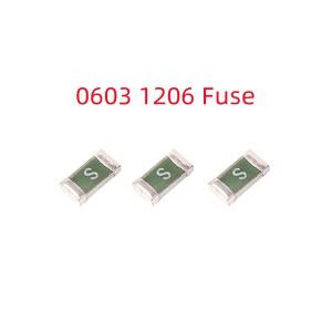 1회 SMD 퓨즈 0603 1608 1206 3216  0.25A  375MA  1A  2A  3A  4A  6A  7A  8A  고속 작동 세라믹 표면 장