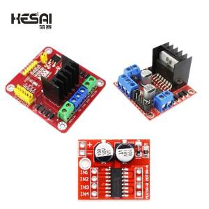 듀얼 H 브리지 DC 스테퍼 전동 드라이브 컨트롤러 보드 모듈  아두이노호환 DIY 키트용  L298N