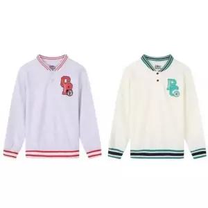 NBA KIDS sh06 BKN 아플리케 스냅 맨투맨  K241TS010P