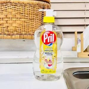 [에이치플러스몰]프릴 베이킹소다 주방세제 레몬 700ml 과일세정제 과일세척