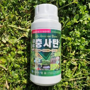 벌레 해충 퇴치 약 제충국 고삼 목초액 조합 유기농업자재 충사탄200ml