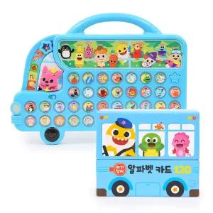 핑크퐁 언어학습 버스 단어카드 포함 알파벳