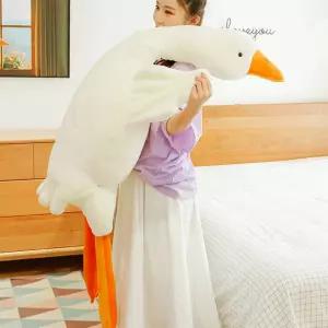 오리 거위 대형인형 160cm 대왕오리인형 봉제 동물인형 바디필로우