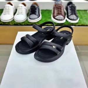 [모다아울렛][탠디]경량 쿠션 데일리 여성 발목 샌들 블랙 X25053_DG
