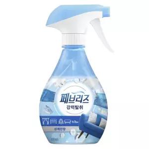 페브리즈 섬유탈취제 370mL상쾌한향 세제 청소용품