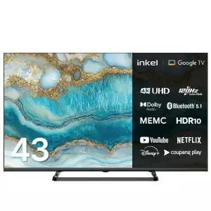 [인켈TV] DLG120Hz 4K UHD 구글 5.0 스마트TV 109cm(43인치) SD430CH