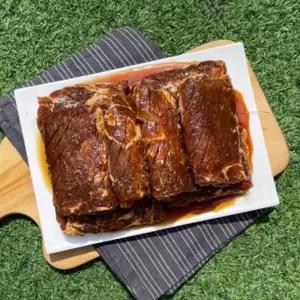 [NS홈쇼핑]솔잎 양념 순살 돼지왕구이 목살 3.2kg[35002094]