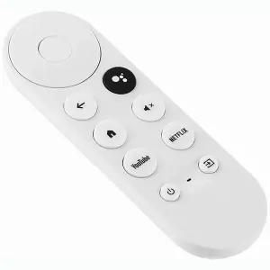 호환 G9N9N Google Chromecast G454V 4K 스노우 스트리밍 미디어 플레이어 및 스트리머 스틱용 음성 원격