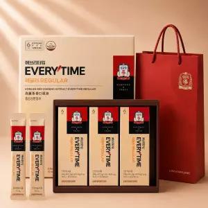 정관장 홍삼정 에브리타임 30포 + 30포 쇼핑백 레규러 밸런스 리미티드 선물세트