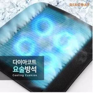 쿨시트 차량용 쿨링 4팬 요술방석 여름용 시원한 방석