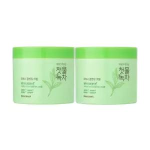과일나라 첫물녹차 프레시 클렌징크림 300ml x 2개