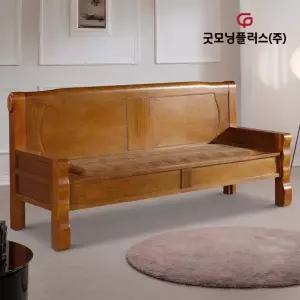 굿모닝플러스 GM3-WC05 미니카우치 3인용 온열 온돌 돌쇼파 흙소파 황토볼 