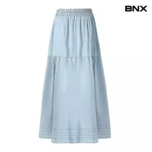 [BNX]캉캉 데님 밴딩 스커트 (BX2SK006L0)