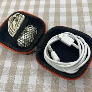 백인백 USB 이어폰 미니 파우치