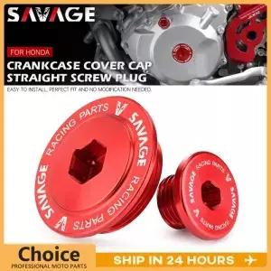 엔진 크랭크케이스 커버 스트레이트 스크류 XR 250 400 600 CRF250R 150 230 오토바이 캡 플러그