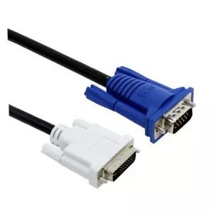 DVI-I 케이블 24-5핀 RGB 고급형 1.5M 고화질영상 출력 컴퓨터 PC 데스크탑
