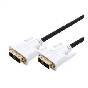 DVI-D 케이블 24핀 듀얼 고급형 1M 고화질 화면전송 1G PC 컴퓨터 게임기 빔프로